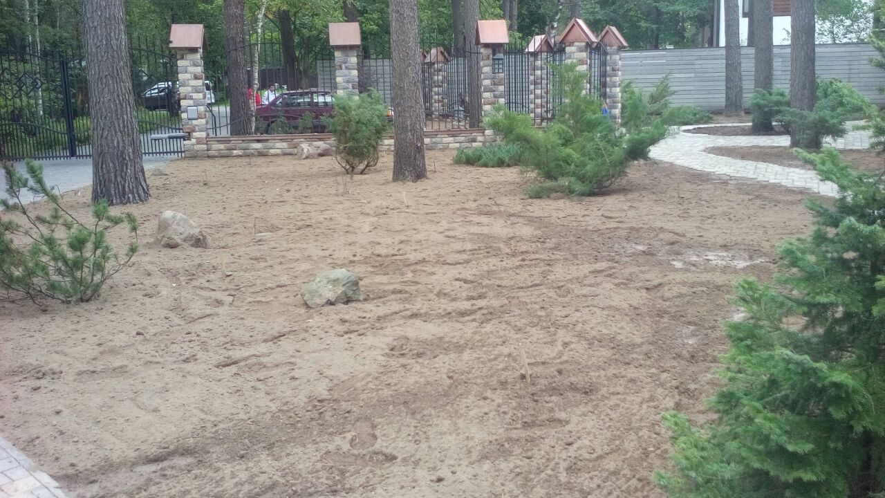 Подготовка территории