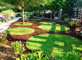Оформление газонов 