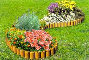 Цветочные клумбы